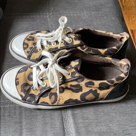 Coach Tennis Shoes- Barrett Cheetah Print - Picture 2 of 4